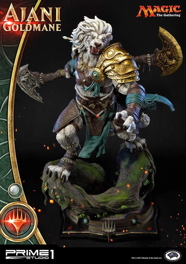 Ajani Goldmane (Regular Version) Magic: The Gathering – Prime1Studio – ActionFigure Brasil