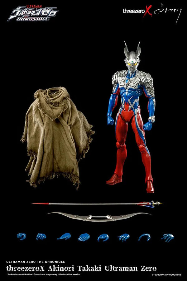 Akinori Takaki Ultraman Zero – Threezero – ActionFigure Brasil