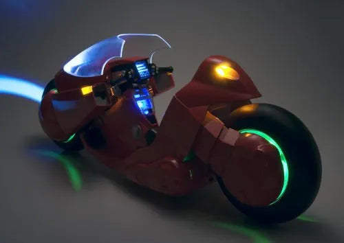 Akira - Popynica Tamashi - Project BM! - Kaneda's Bike - 1/6 (Bandai, Medicom Toy)ㅤ – Bandai – ActionFigureBrasil