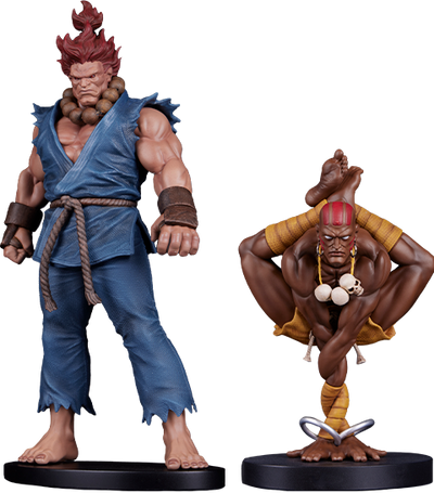 Akuma & Dhalsim – PCS – ActionFigure Brasil — detalhe do produto