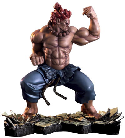 Akuma EX Alpha - LIMITED EDITION: TBD (EX Alpha) – Kinetiquettes – ActionFigure Brasil — ângulo diferente