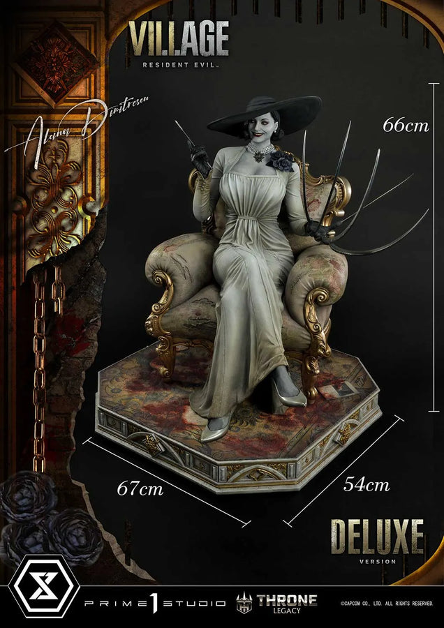 Alcina Dimitrescu (Deluxe Bonus Version) Resident Evil Village – Prime1Studio – ActionFigure Brasil