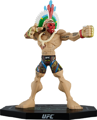 Alex Pereira (Limited Edition) (Limited Version) – Stancé Designer Art Toys – ActionFigure Brasil — com base expositora