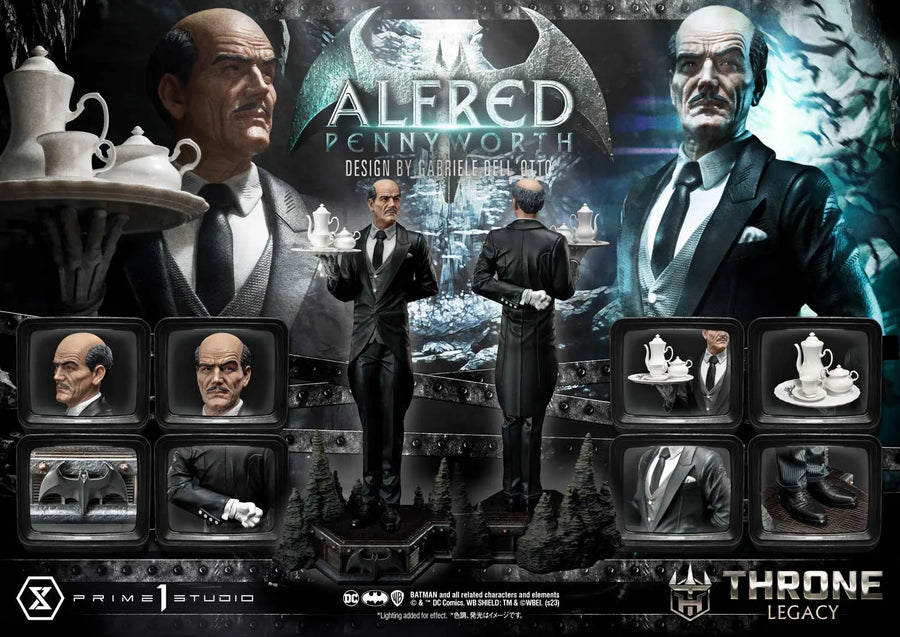 Alfred Pennyworth (Regular Version) Batman (Comics) – Prime1Studio – ActionFigure Brasil