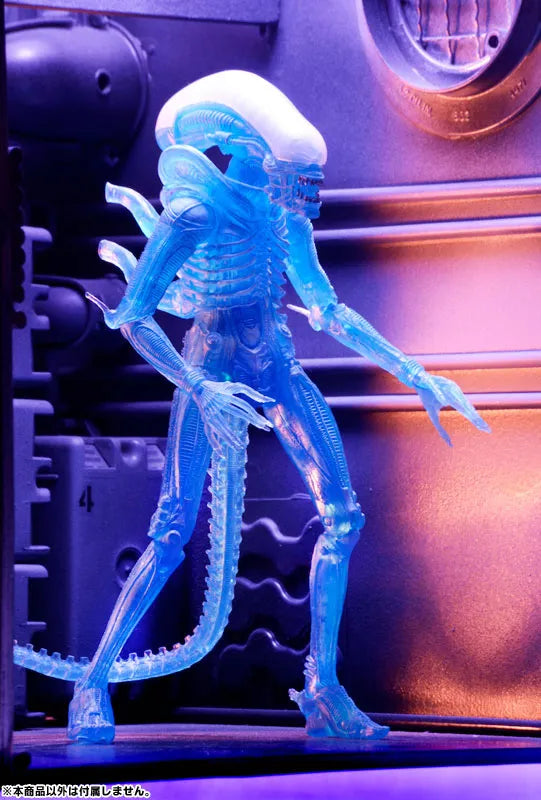 Alien - 7 Inch Action Figure Series 11: Alien Warrior (Clear Blue)ㅤ – NECA – ActionFigureBrasil