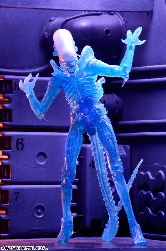 Alien - 7 Inch Action Figure Series 11: Alien Warrior (Clear Blue)ㅤ – NECA – ActionFigureBrasil