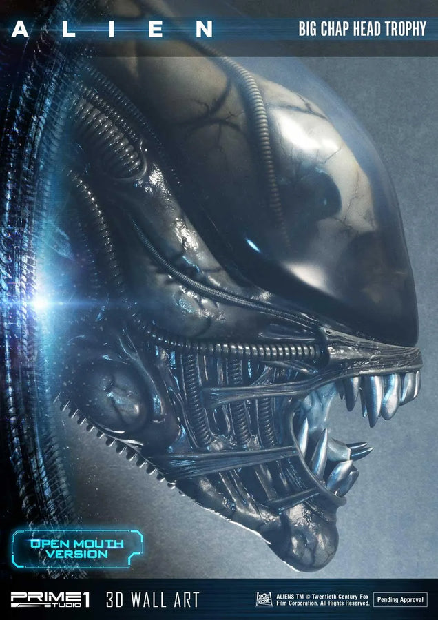 Alien Big Chap Head Trophy (Open Mouth Version) Alien (Film) – Prime1Studio – ActionFigure Brasil
