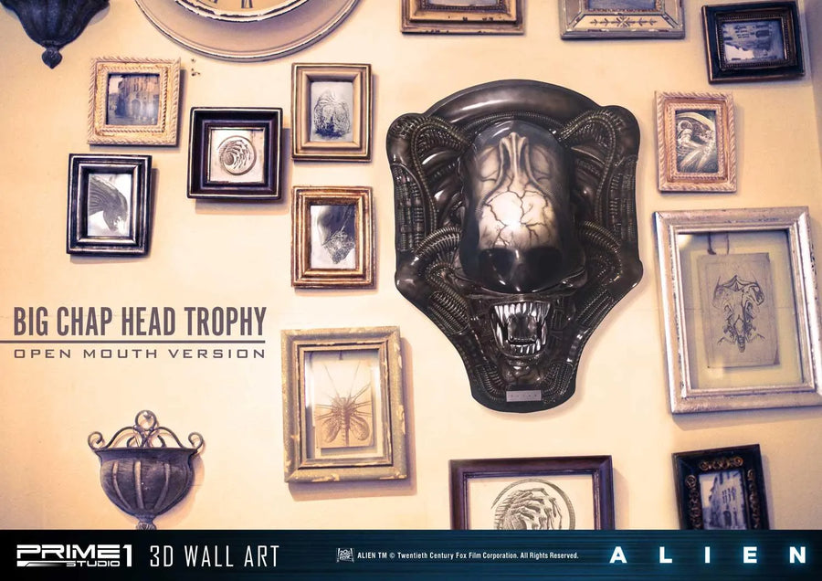 Alien Big Chap Head Trophy (Open Mouth Version) Alien (Film) – Prime1Studio – ActionFigure Brasil
