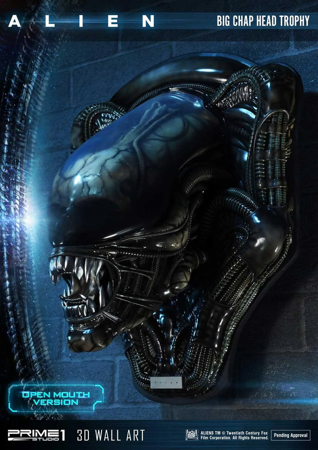 Alien Big Chap Head Trophy (Open Mouth Version) Alien (Film) – Prime1Studio – ActionFigure Brasil