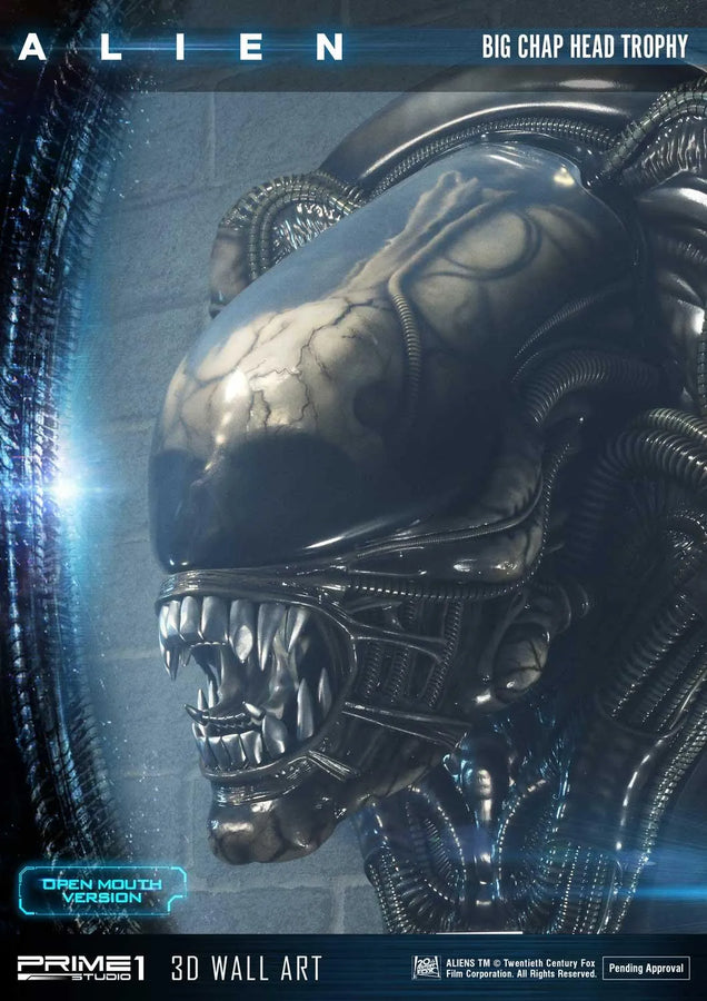 Alien Big Chap Head Trophy (Open Mouth Version) Alien (Film) – Prime1Studio – ActionFigure Brasil