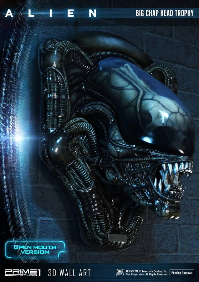 Alien Big Chap Head Trophy (Open Mouth Version) Alien (Film) – Prime1Studio – ActionFigure Brasil