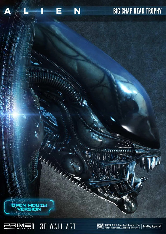 Alien Big Chap Head Trophy (Open Mouth Version) Alien (Film) – Prime1Studio – ActionFigure Brasil