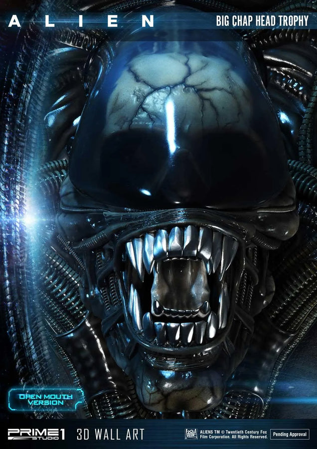 Alien Big Chap Head Trophy (Open Mouth Version) Alien (Film) – Prime1Studio – ActionFigure Brasil