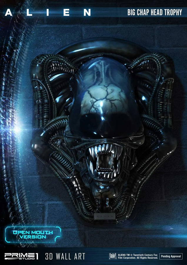 Alien Big Chap Head Trophy (Open Mouth Version) Alien (Film) – Prime1Studio – ActionFigure Brasil