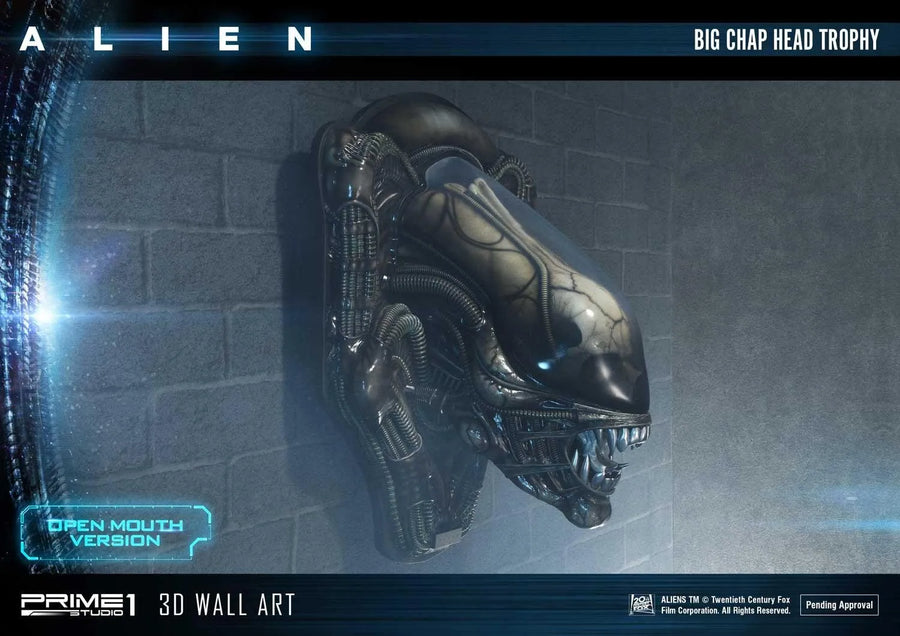 Alien Big Chap Head Trophy (Open Mouth Version) Alien (Film) – Prime1Studio – ActionFigure Brasil