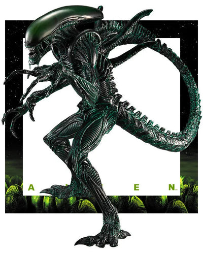 Alien: Resurrection - Alien Warrior - Super Special Series - Special Color Edition (FuRyu)ㅤ – FuRyu – ActionFigureBrasil — ângulo diferente