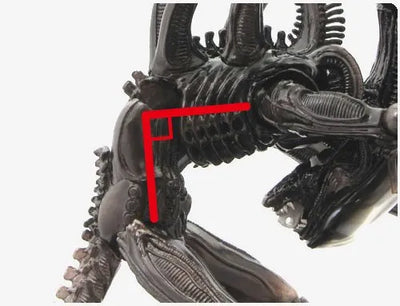 Alien - Revoltech - Revoltech SFX - 01 (Kaiyodo)ㅤ – Kaiyodo – ActionFigureBrasil — ângulo diferente