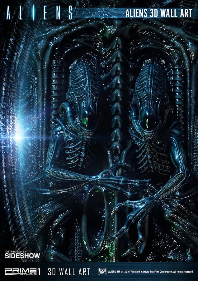 Aliens 3D Wall Art - LIMITED EDITION: 300 – Prime 1 Studio – ActionFigure Brasil