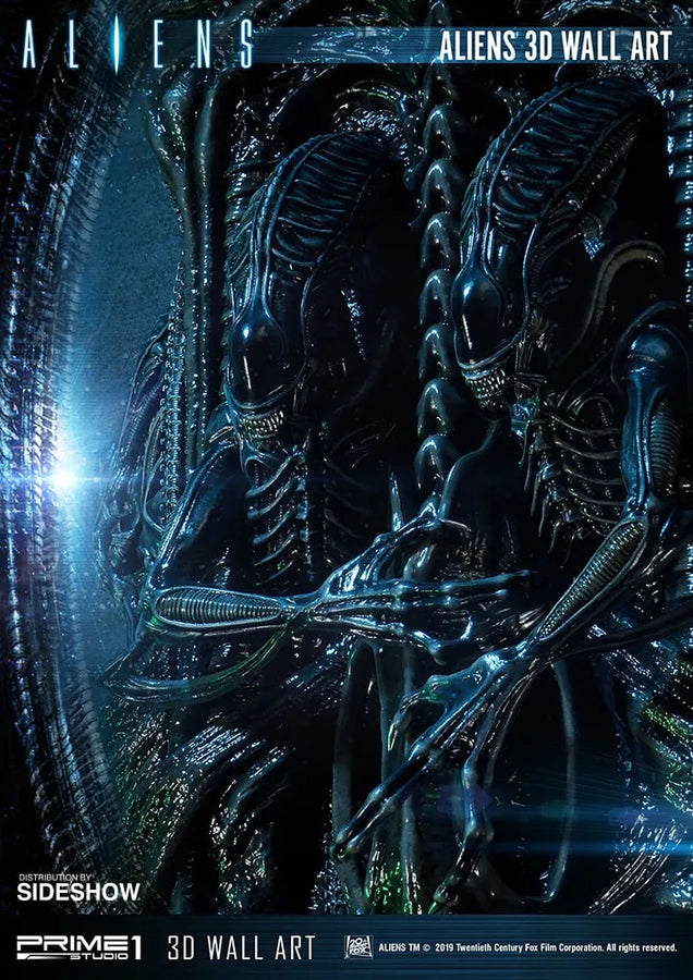 Aliens 3D Wall Art - LIMITED EDITION: 300 – Prime 1 Studio – ActionFigure Brasil