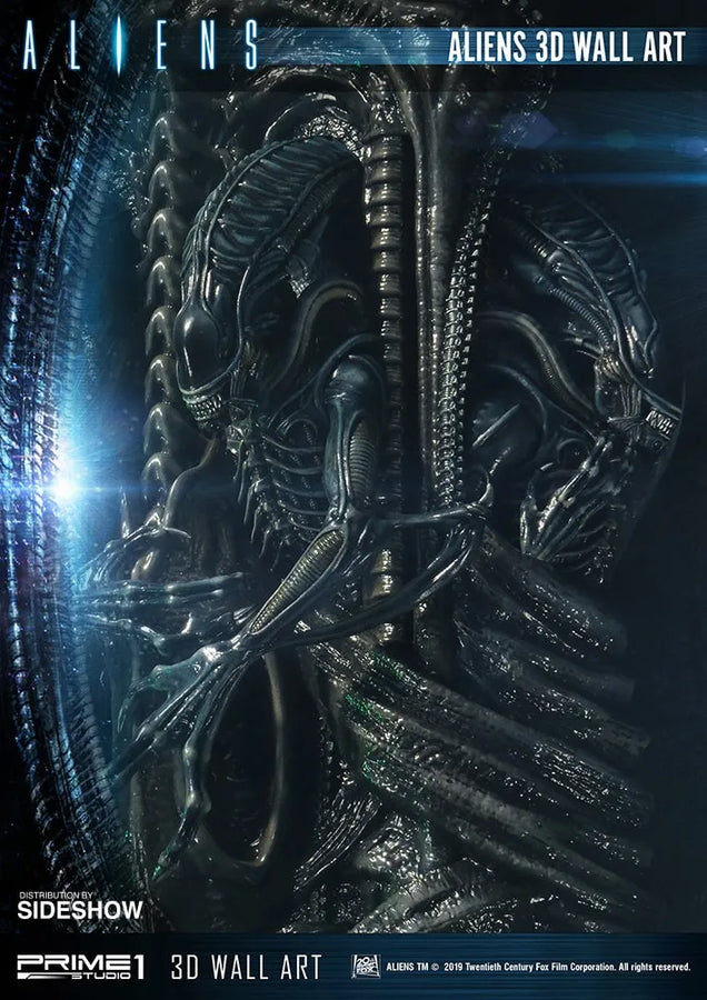 Aliens 3D Wall Art - LIMITED EDITION: 300 – Prime 1 Studio – ActionFigure Brasil