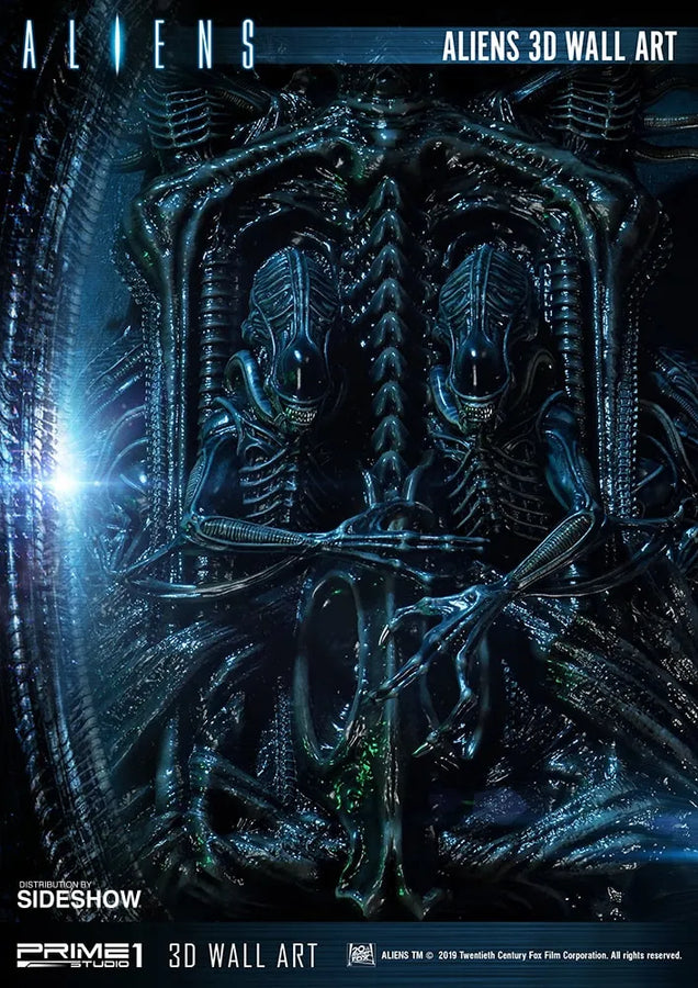 Aliens 3D Wall Art - LIMITED EDITION: 300 – Prime 1 Studio – ActionFigure Brasil