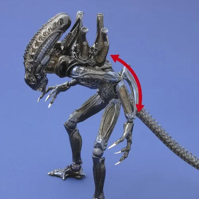 Aliens - Alien Warrior - Revoltech - Revoltech SFX #016 (Kaiyodo)ㅤ – Kaiyodo – ActionFigureBrasil — ângulo diferente