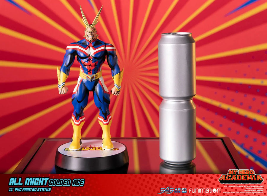 All Might (Golden Age) – First 4 Figures – ActionFigure Brasil