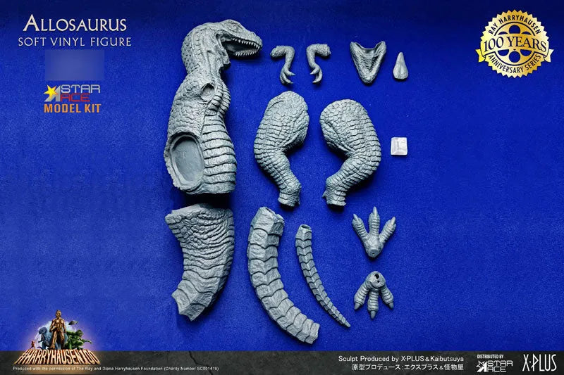 Allosaurus Soft Vinyl Kitㅤ – Star Ace Toys – ActionFigureBrasil