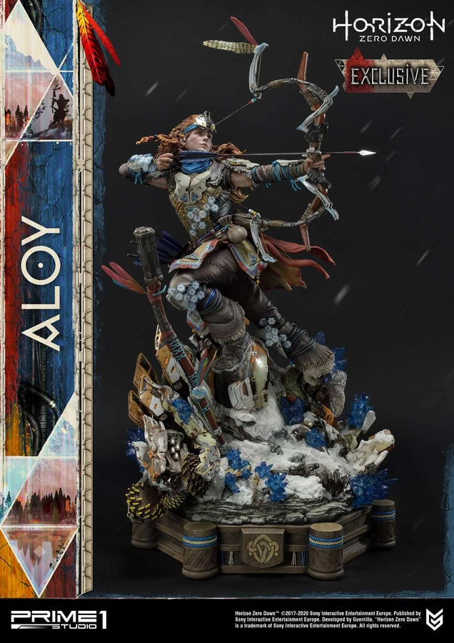 Aloy (Exclusive Version) Horizon Zero Dawn – Prime1Studio – ActionFigure Brasil