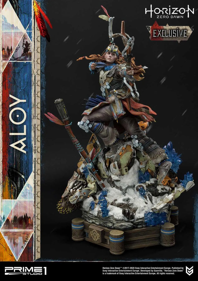 Aloy (Exclusive Version) Horizon Zero Dawn – Prime1Studio – ActionFigure Brasil