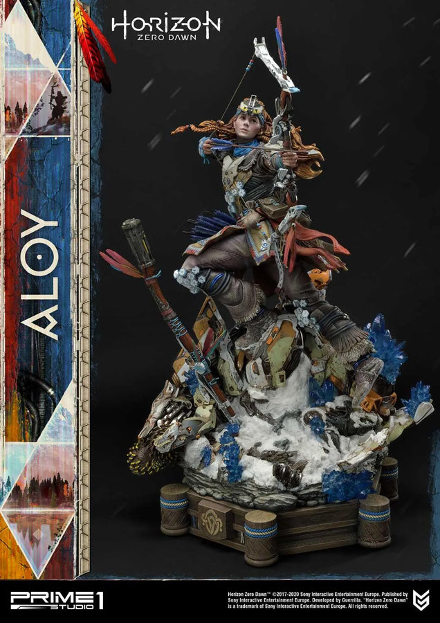 Aloy (Exclusive Version) Horizon Zero Dawn – Prime1Studio – ActionFigure Brasil