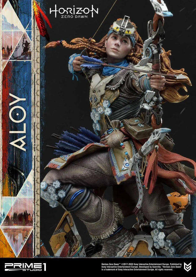 Aloy (Exclusive Version) Horizon Zero Dawn – Prime1Studio – ActionFigure Brasil