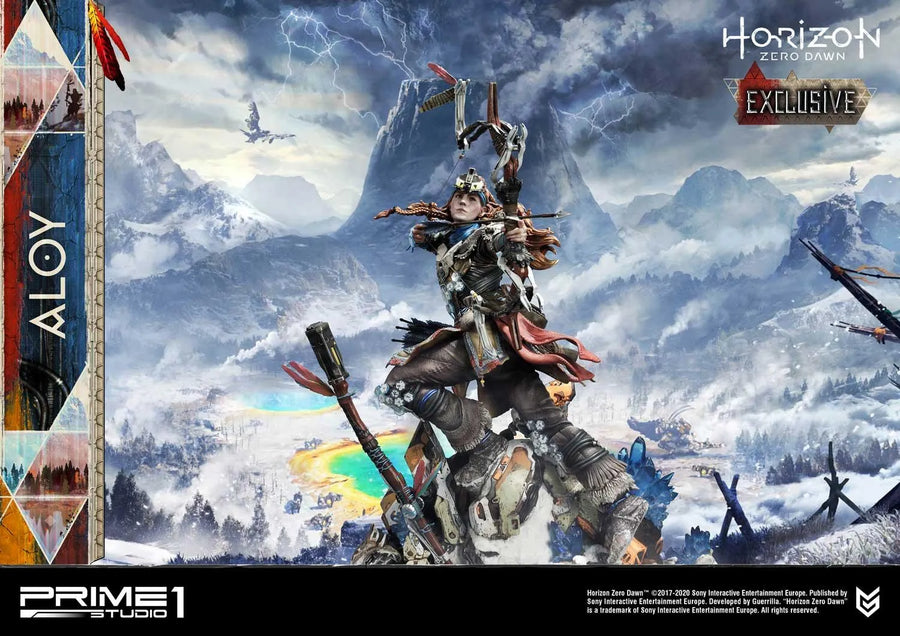 Aloy (Exclusive Version) Horizon Zero Dawn – Prime1Studio – ActionFigure Brasil