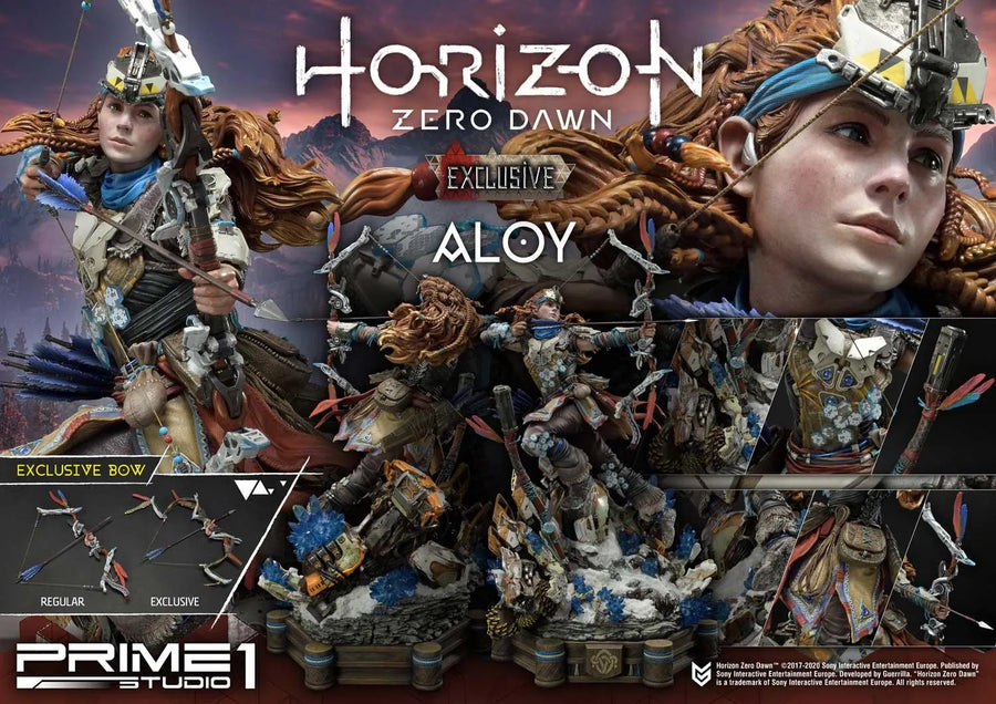 Aloy (Exclusive Version) Horizon Zero Dawn – Prime1Studio – ActionFigure Brasil