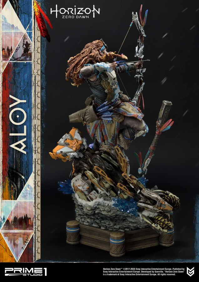 Aloy (Exclusive Version) Horizon Zero Dawn – Prime1Studio – ActionFigure Brasil
