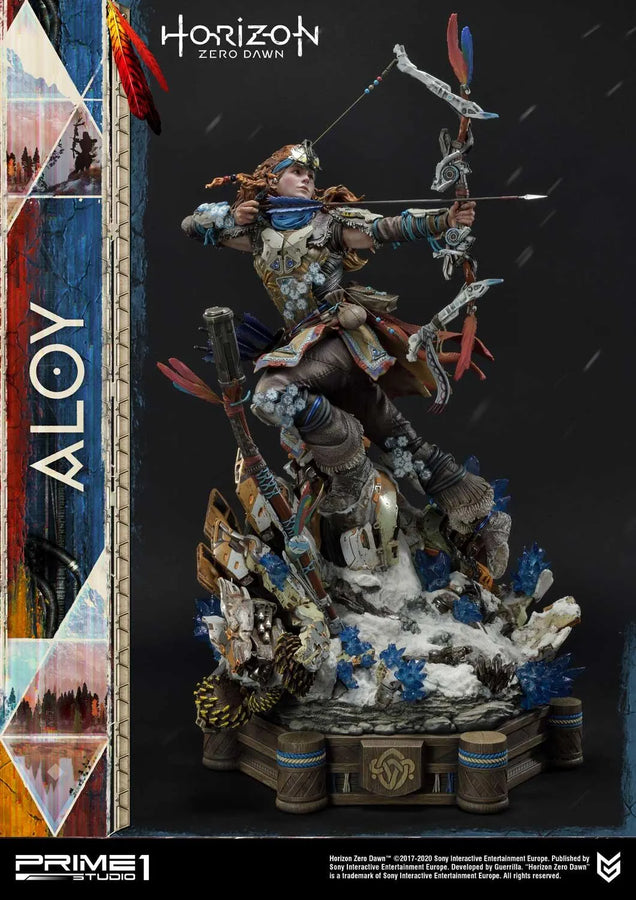 Aloy (Exclusive Version) Horizon Zero Dawn – Prime1Studio – ActionFigure Brasil