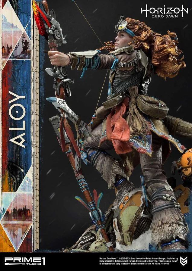 Aloy (Exclusive Version) Horizon Zero Dawn – Prime1Studio – ActionFigure Brasil