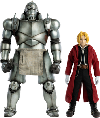 Alphonse Elric & Edward Elric – Threezero – ActionFigure Brasil — iluminação de estúdio