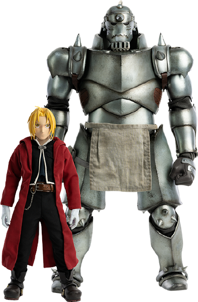 Alphonse Elric & Edward Elric (Twin Pack) – Threezero – ActionFigure Brasil