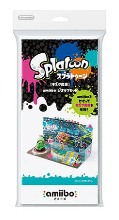 amiibo Diorama Kit - Splatoon [Kelp Dome]ㅤ – Nintendo – ActionFigureBrasil — com base expositora