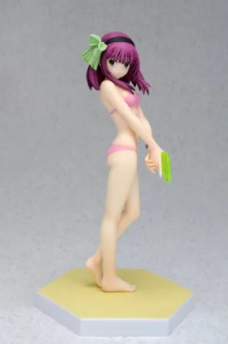 Angel Beats! - Yuri - Beach Queens - 1/10 - Swimsuit ver. (Key Visual Art's Wave)ㅤ – Wave – ActionFigureBrasil — ângulo diferente