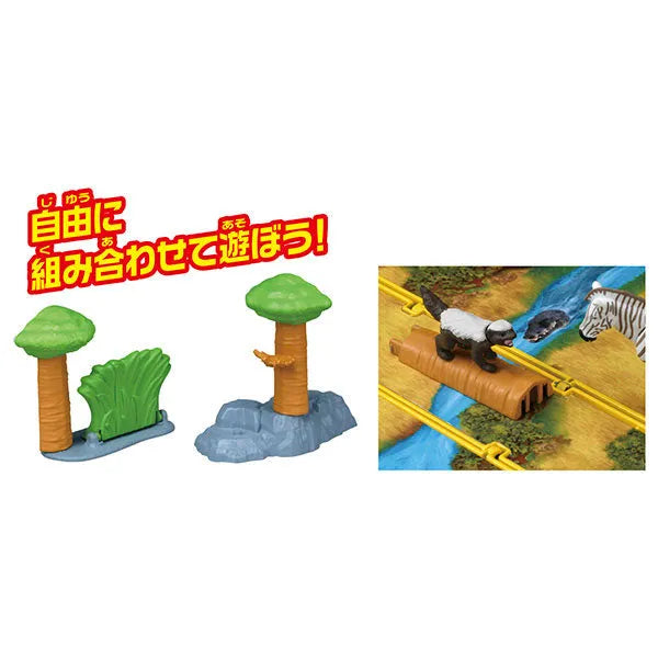 Ania Ania Zukan My First Animal Savannah Life Setㅤ – Takara Tomy – ActionFigureBrasil