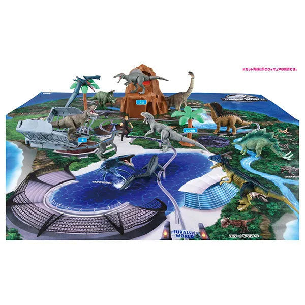 Ania Jurassic World Map of the Great Dinosaur Kingdomㅤ – Takara Tomy – ActionFigureBrasil