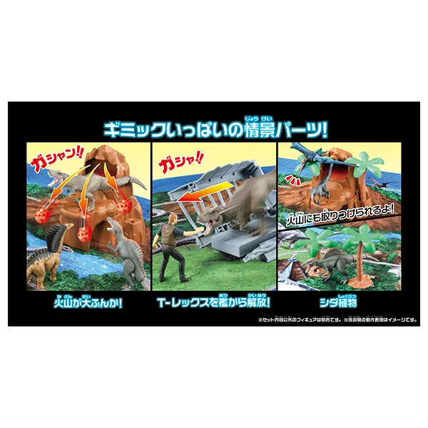 Ania Jurassic World Map of the Great Dinosaur Kingdomㅤ – Takara Tomy – ActionFigureBrasil