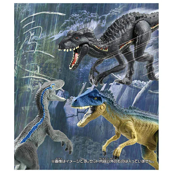 Ania Jurassic World The Fight against the Strongest Genetically Modified Dinosaur Setㅤ – Takara Tomy – ActionFigureBrasil
