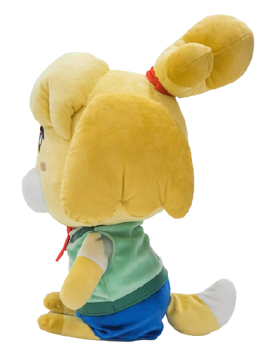 Animal Crossing - All Star Collection Big Plushie - Isabelle (Sanei Boeki)ㅤ – Sanei Boeki – ActionFigureBrasil — ângulo diferente