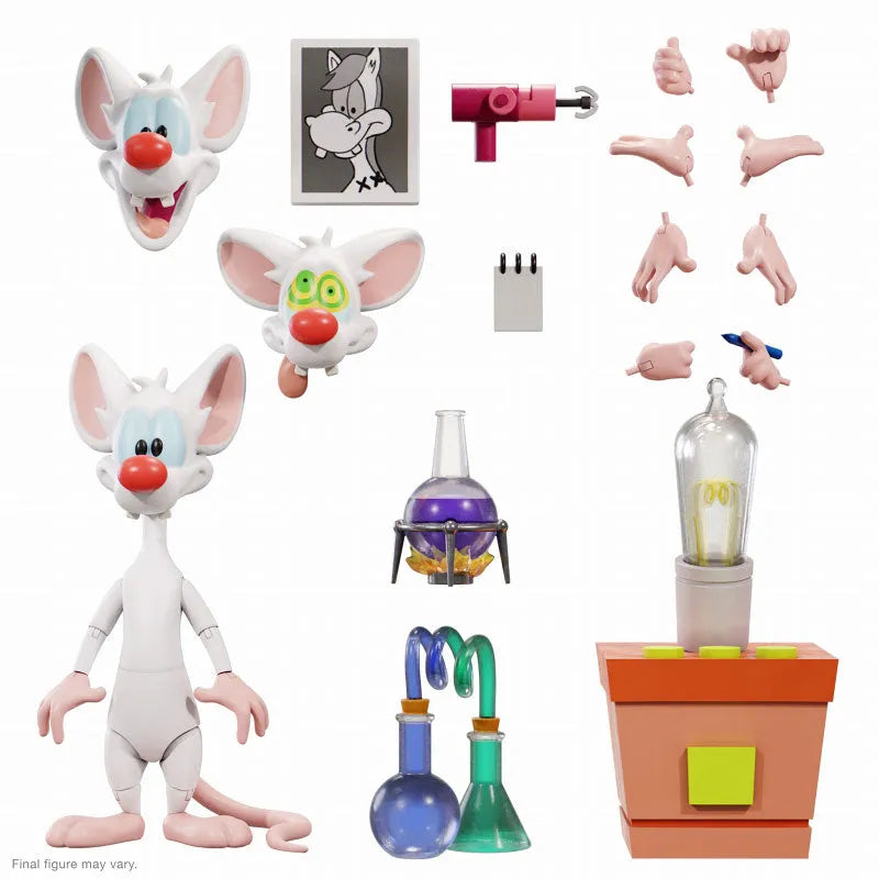 Animaniacs / Pinky Ultimate Action Figureㅤ – Super7 – ActionFigureBrasil