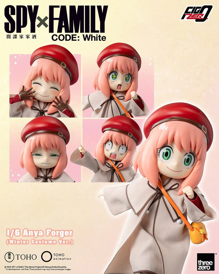 Anya Forger (Winter Costume Version) – Threezero – ActionFigure Brasil