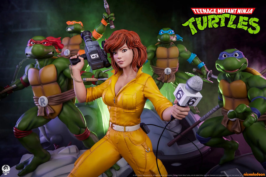 April O’Neil - LIMITED EDITION: 400 – PCS – ActionFigure Brasil