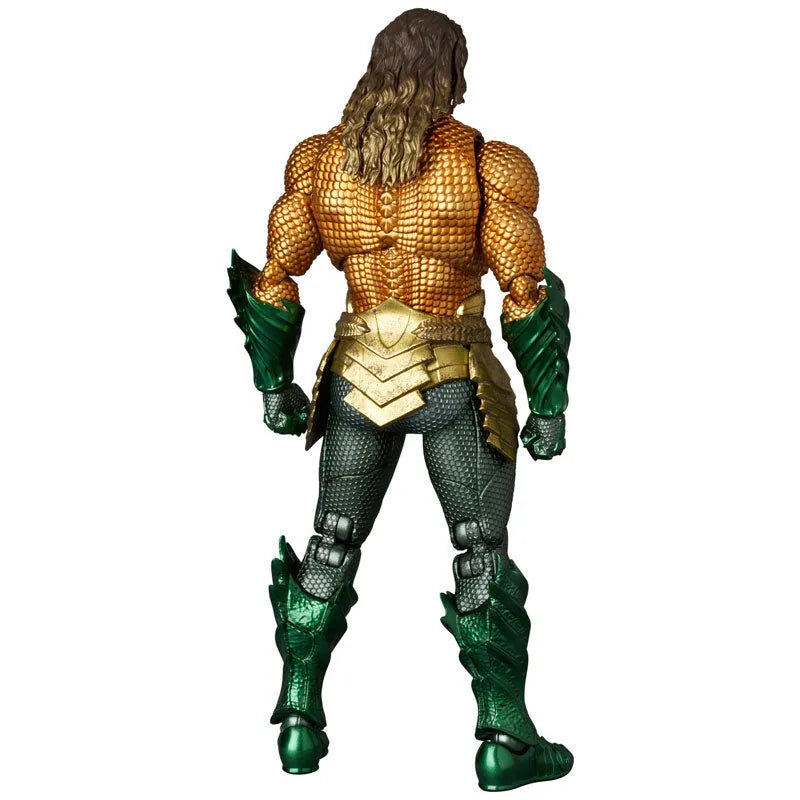 Aquaman and the Lost Kingdom - Aquaman - Mafex (No.267) - Gold ＆ Green Suit (Medicom Toy)ㅤ – Medicom Toy – ActionFigureBrasil